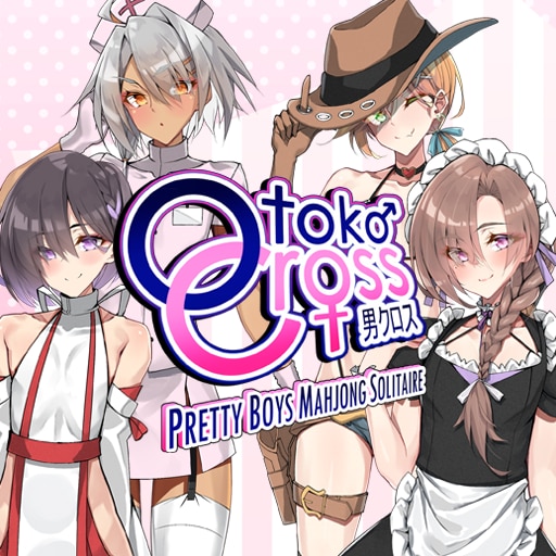 Otoko Cross: Pretty Boys Mahjong Solitaire
