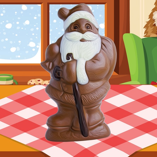 The Jumping Choco Santa
