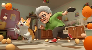 Evil Cat Simulator vs Granny