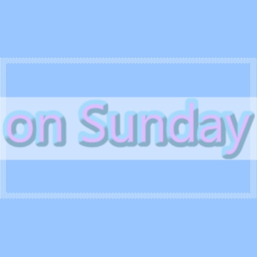 on Sunday