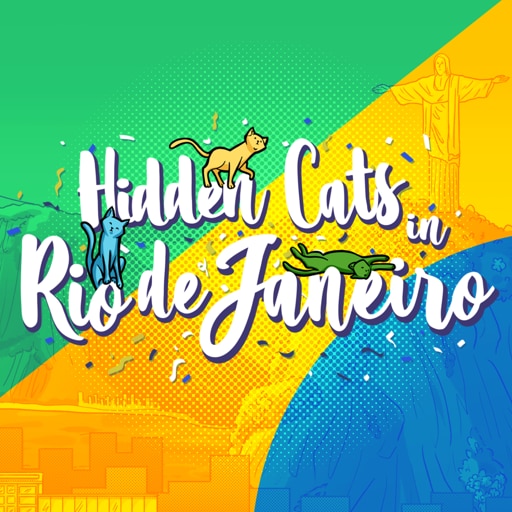 Hidden Cats in Rio de Janeiro