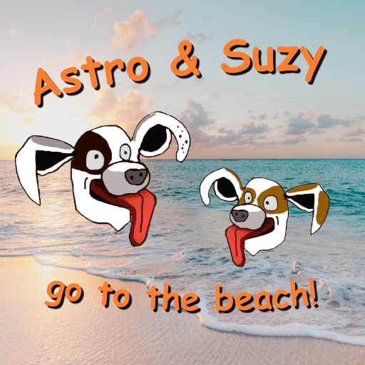 Astro & Suzy Go to the Beach