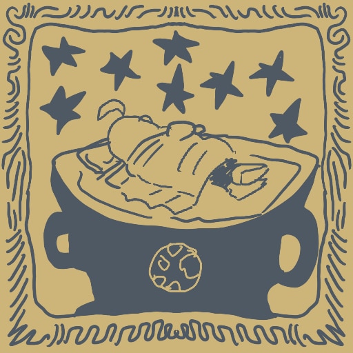 Good knight's sleep trophy set