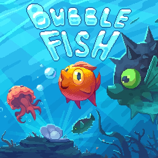 Bubble Fish trophy set