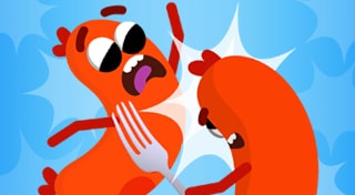 Sausage Wars Trophy Set