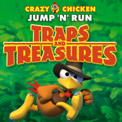Crazy Chicken Jump 'n' Run Traps and Treasures