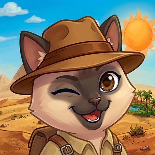 Mel The Pyramid Cat