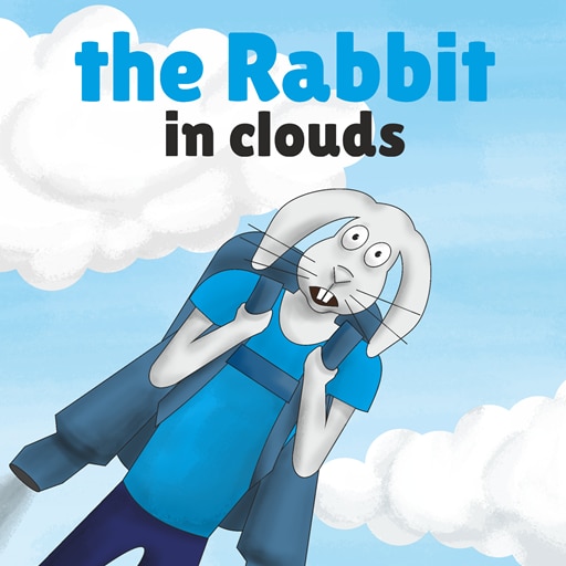 Rabbit in the clouds