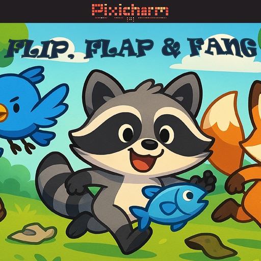 Pixicharm - Flip, Flap & Fang