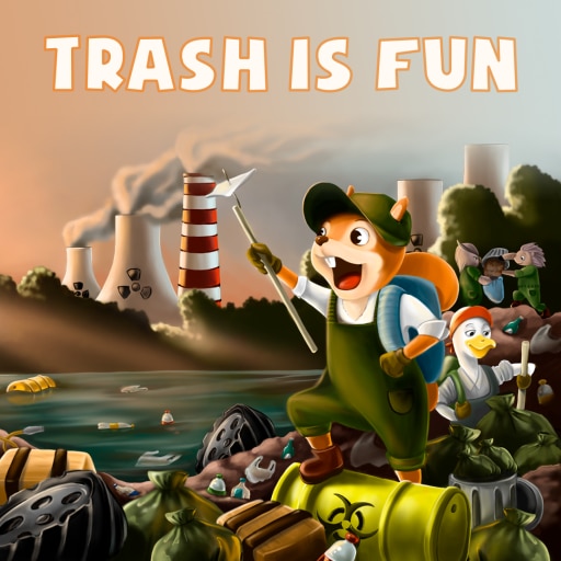 Trash is Fun Trophy Set