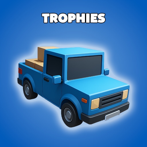 Drive Hard Trophy Set
