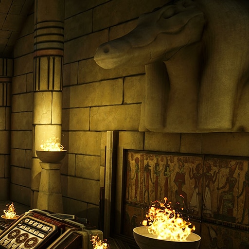 Pyramids and Aliens: Escape Room Trophies