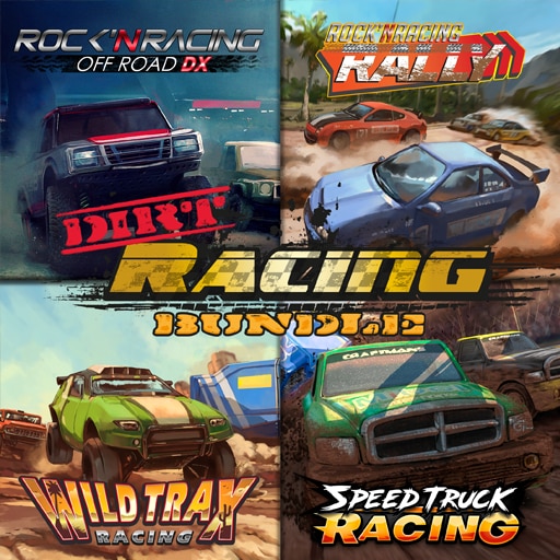 Dirt Racing Bundle 4 in 1 Trophy Pack