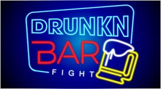 Drunkn Bar Fight